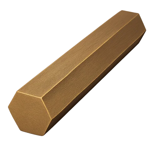 Шестигранник бронзовый 47 мм БрАМц